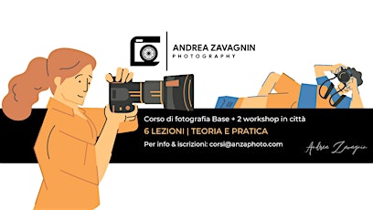 Corso di fotografia con 2 workshop in città (formula weekend) biglietti