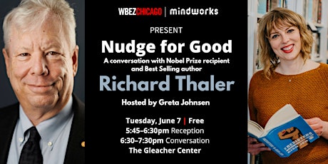 Nudge for Good: Richard Thaler in conversation with Greta Johnsen tickets