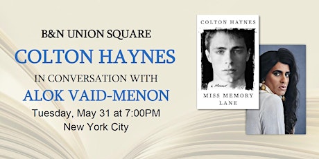 Colton Haynes celebrates MISS MEMORY LANE at Barnes & Noble - Union Square tickets