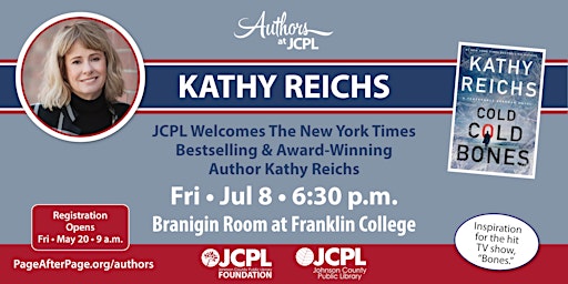 Authors at JCPL Presents: Kathy Reichs