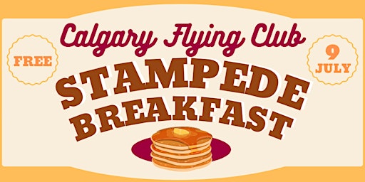 Calgary Flying Club Stampede Breakfast