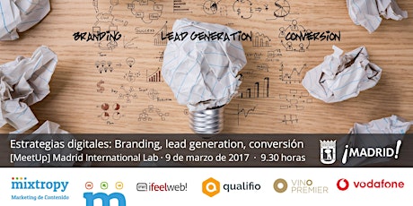 Imagen principal de Contenido y estrategia: branding, lead generation y conversión