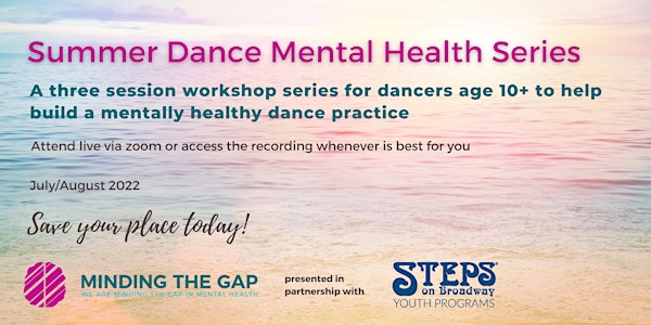 Summer Dance Mental Health Series