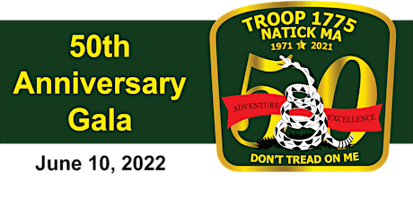 50th Anniversary Gala - Boy Scouts of America Troop 1775 tickets