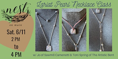Pearl Lariat Necklace Class with Jo and Toni