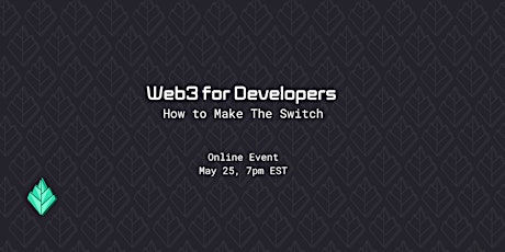 Web3 for Developers: How to Make the Switch tickets