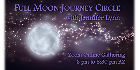 Full Moon Shamanic Journey Circle, July 10, 2022, with Jennifer Lynn bilhetes