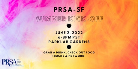 PRSA-SF Summer Kick-Off Happy Hour