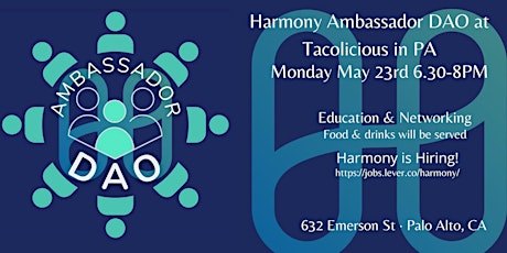 Harmony One Palo Alto Launch Event tickets