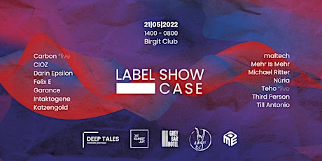 Label Showcase | DEEP TALES x Grey Bar Hotel x DIT KLINGT JUT tickets