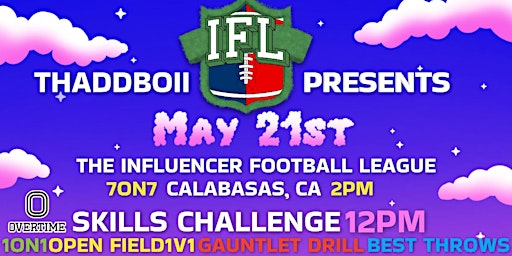 Influencer Football League x THADDBOII Football Game
