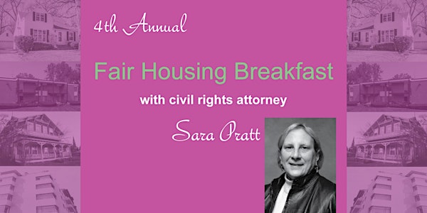 A Fair Housing Breakfast with Sara Pratt