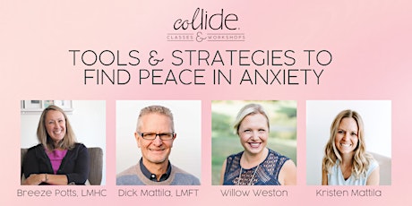 Tools and Strategies for Finding Peace in Anxiety Class tickets