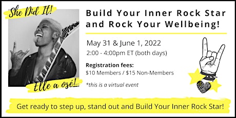 Build Your Inner Rock Star and Rock Your Wellbeing! primary image