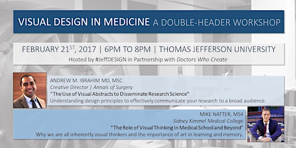 Visual Design in Medicine: a Double Header Workshop