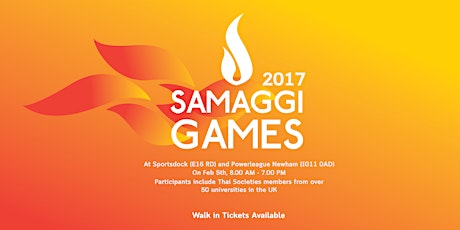 Samaggi Games 2017 primary image
