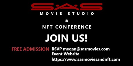 SAS Movies and NFT Conference tickets