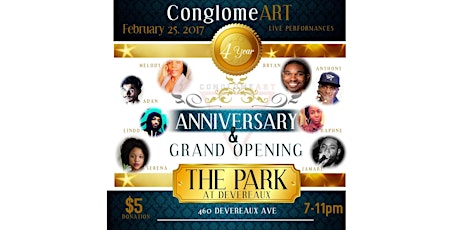 ConglomeART's 4th Anniversary & Grand Opening primary image