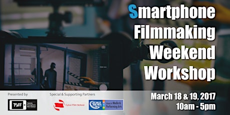 Smartphone Filmmaking Weekend Workshop primary image
