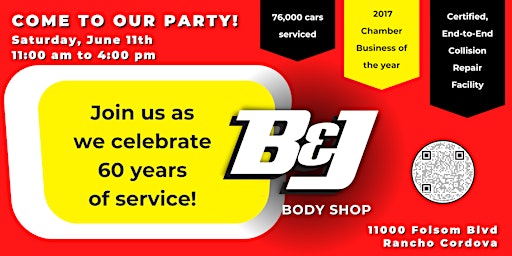 B and J Body Shop Celebrate 60 Years of Service to the Community