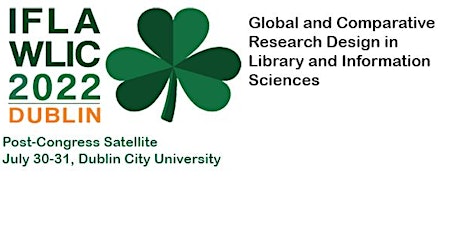 Global and Comparative Research Design in Library and Information Sciences tickets
