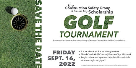 2022 Construction Safety Group Golf Tournament tickets