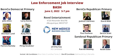 Law Enforcement Candidates 'Job Interview' BASH (Business and Social Hour) tickets