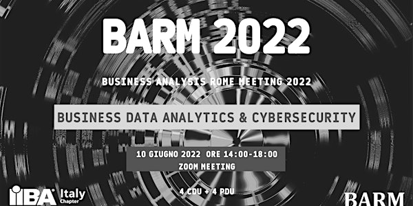 BARM 2022 - Business Data Analytics & Cybersecurity
