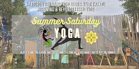 Saturday Summer Yoga @ Kaktus Brewing tickets