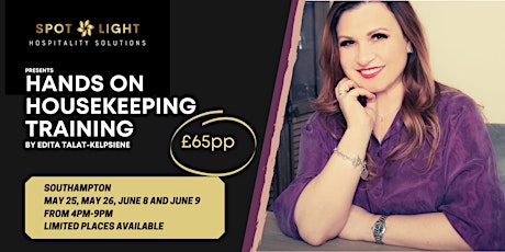 Hands On Housekeeping Training Southampton (June 8) tickets