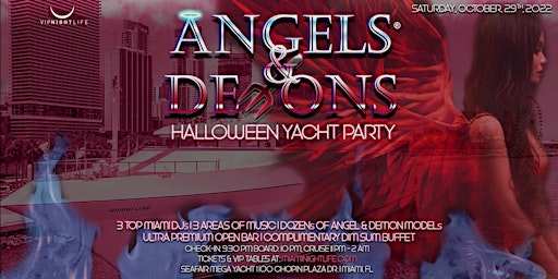 Miami Halloween Yacht Party  -  Angels & Demons