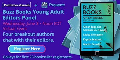Buzz Books Young Adult Editors Panel tickets