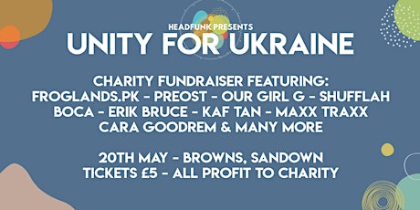 Unity For Ukraine tickets