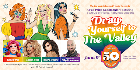 Drag Yourself To The Valley featuring Adore, Willam, and Willow Pill! tickets