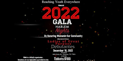 PBMAH 7th Annual Reaching Youth Everywhere Debutante Scholarship Gala