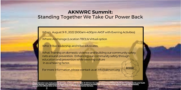 AKNWRC Summit: Standing Together We Take Our Power Back