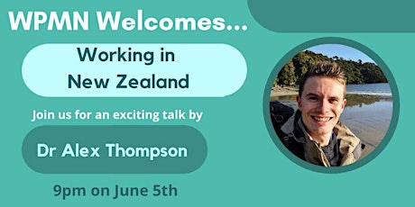 WPMN Welcomes... Working In New Zealand tickets