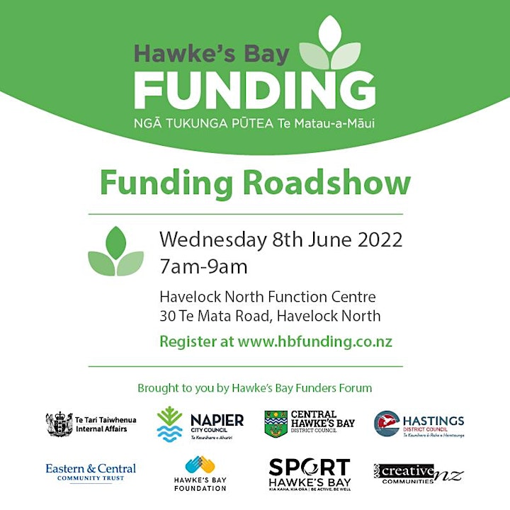 Funding Roadshow - Havelock North image