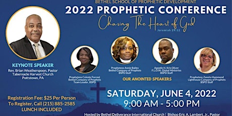 BSPD 2022 Prophetic Conference tickets