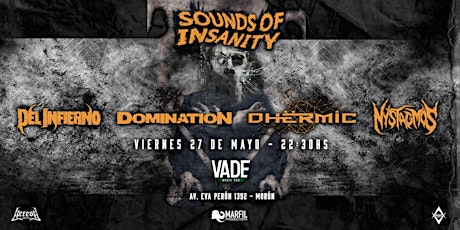 Sounds of Insanity - Vade Music Club tickets