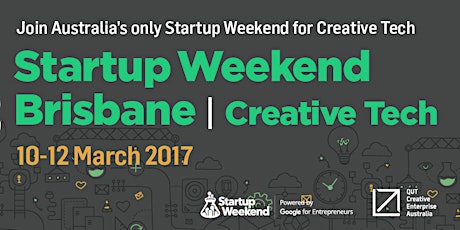 Information Session | Startup Weekend Brisbane | Creative Tech primary image