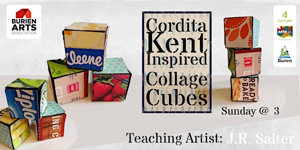 Cordita Kent Inspired Collage Cubes
