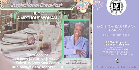 ABWA Airport Chapter 10th Annual Morelle Townsend Inspiration Breakfast tickets