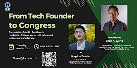 From Tech Founder to Congress tickets