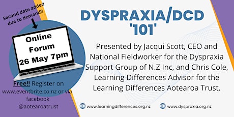 Dyspraxia/DCD '101' primary image