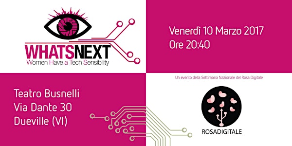 Whats Next Talk - Women Have A Technological Sensibility