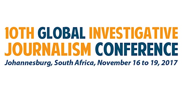 Global Investigative Journalism Conference (#GIJC17), Nov 16-19. 