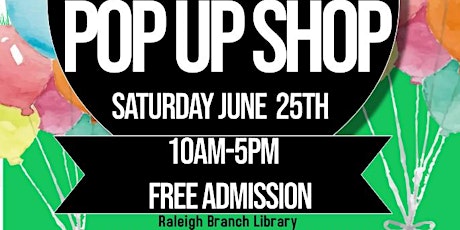 Memphis Public Libraries Community Pop Up Shop tickets