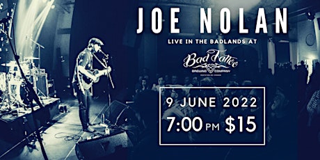 Joe Nolan live at the Badlands tickets