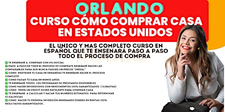 CURSO COMO COMPRAR CASA EN ESTADOS UNIDOS tickets
